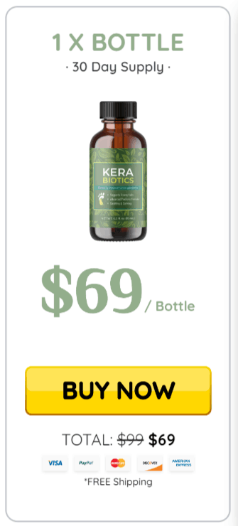 KeraBiotics 1 $69/bottle